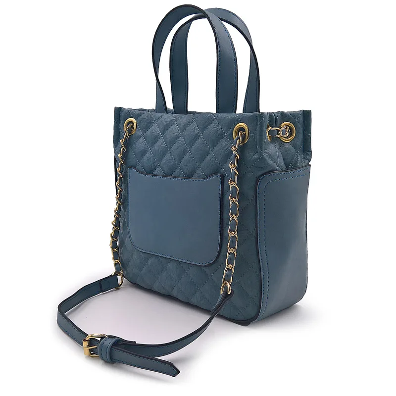 

2021 New Arrivals Women's Cross Body Bag PU Leather Diamond Lattice Design Versatile Women Flap Bag