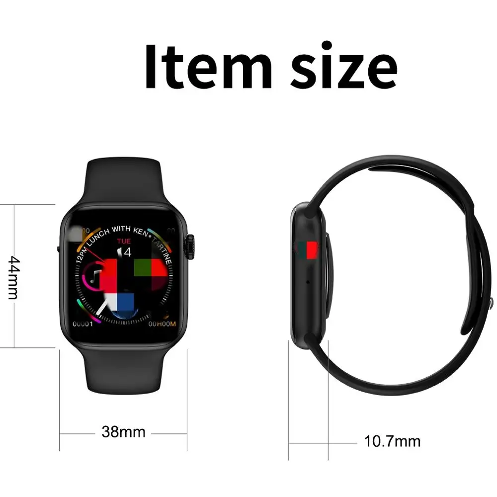 Умные часы UTELITE iwo 8 lite, Bluetooth, ECG, напоминание о звонках, умные часы, спортивные, фитнес-трекер, музыкальные часы, 4 для мужчин и женщин