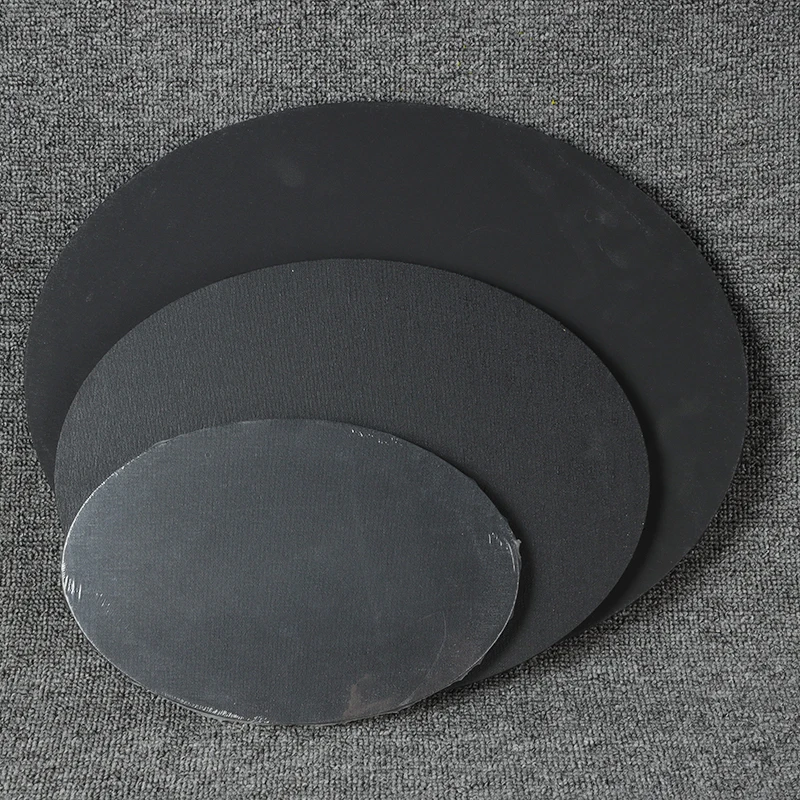 Белая черная холщовая доска Овальный чистый экран деревянная пластина рамка для детской живописи