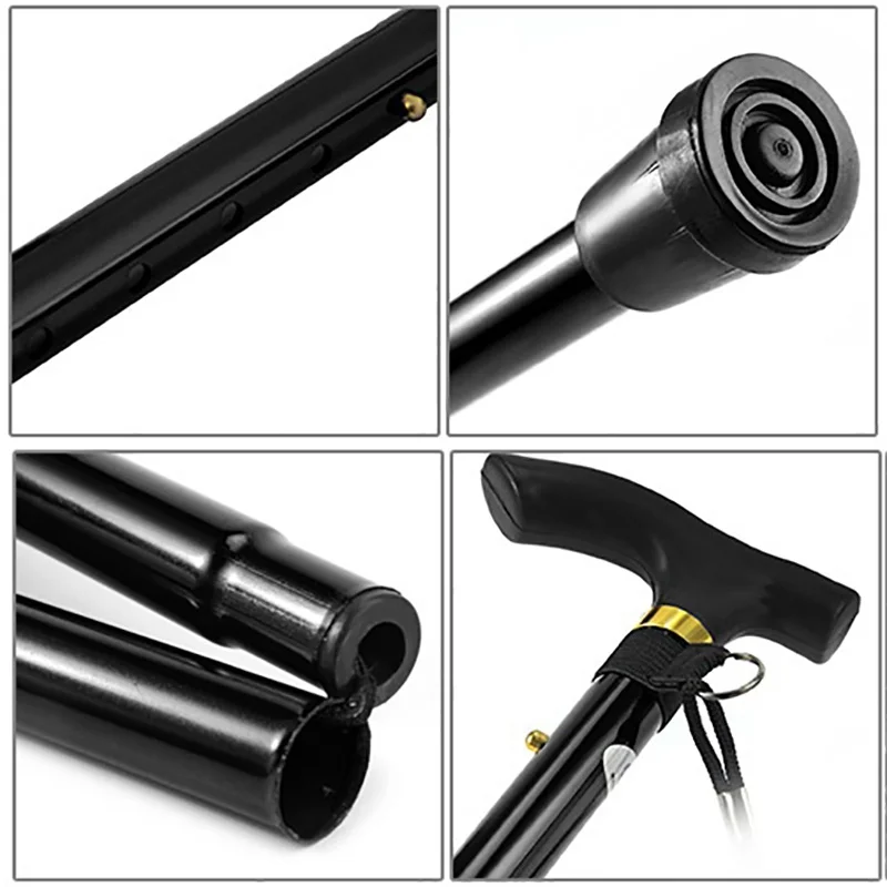 Треккинговые палки трость алюминиевая металлическая Регулируемая Нескользящая