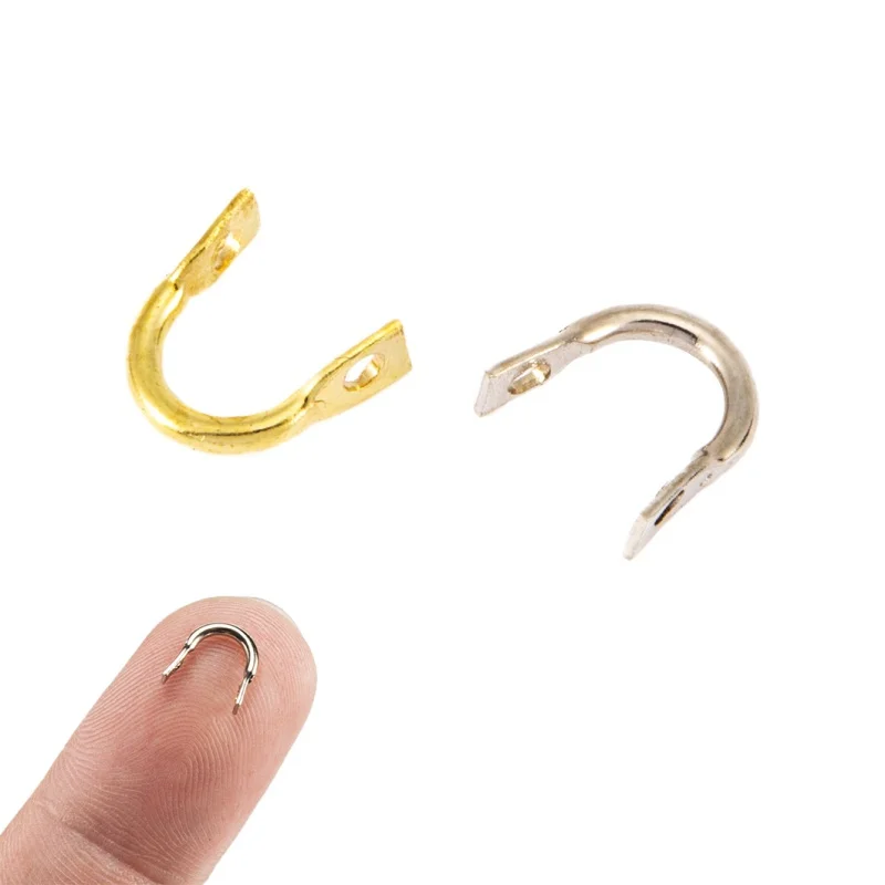 50 шт. легко вращающиеся зажимы Спиннер вращается латунь сделай сам рыболовные