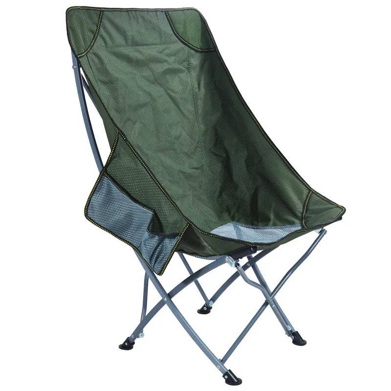 

Outdoor folding moon chair portable picnic barbecue park sketching stool lunch break beach fishing chair