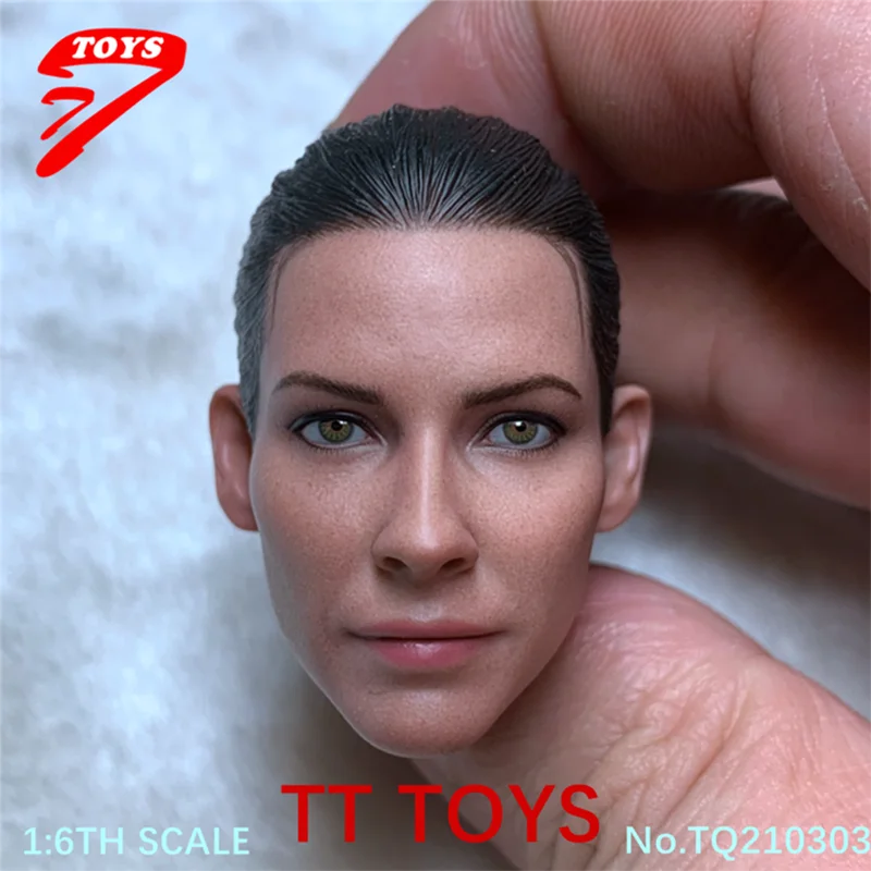 

TTTOYS TQ210303 1/6 Evangeline Lilly Head Sculpt For 12'' Female PH TBL Body