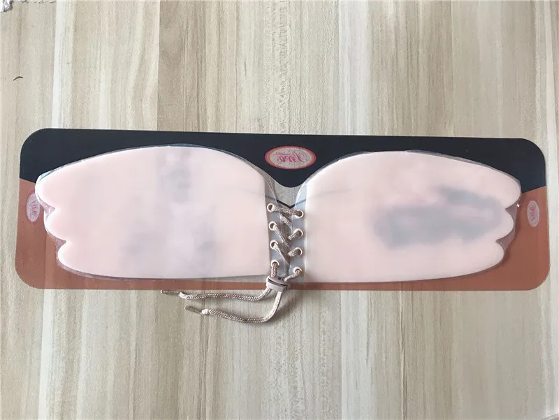 New Women One piece Invisible Silicone Gel Lifting Bra Practical Self Adhesive Push Up Stickers Cover Bra