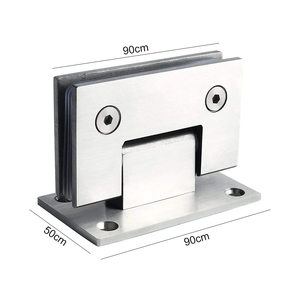 90 градусов стеклянная дверь шкаф витрина зажим нержавеющая сталь скошенный