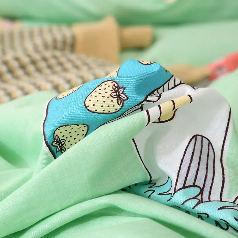 Bonenjoy 1 pc Bedding Linens Pure Cotton King Size letto matrimoniale Mushroom Pattern Flat Sheets For Double Bed Bedclothes | Дом и сад