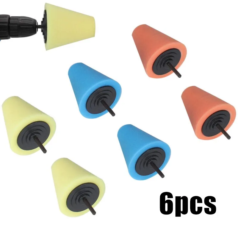 Конверсионная губка автомобильная буровая Чистка 6 шт. полировальная