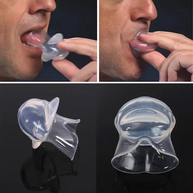 New style Silicone Anti Snoring Tongue Retaining Device Snore Stopper Solution Sleep Breathing Apnea Night Guard Aid Stop Sleeve | Красота и
