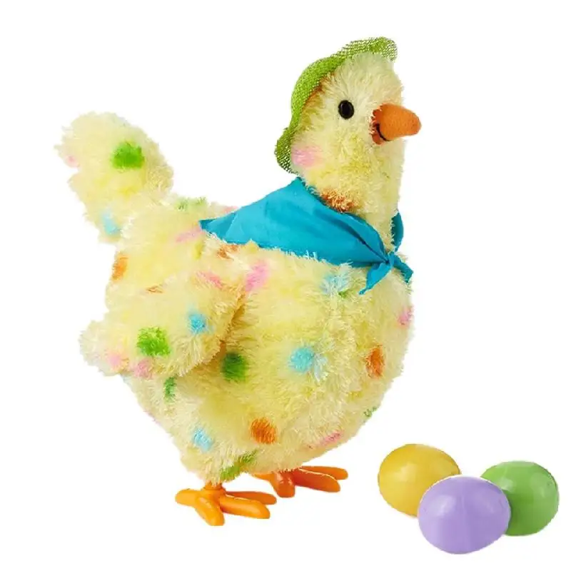 Una gallina divertente giocattolo di gallina gallina ovaiola Shock scherzo regalo bambini antistress gadget giochi divertenti per interni ed esterni giocattoli creativi
