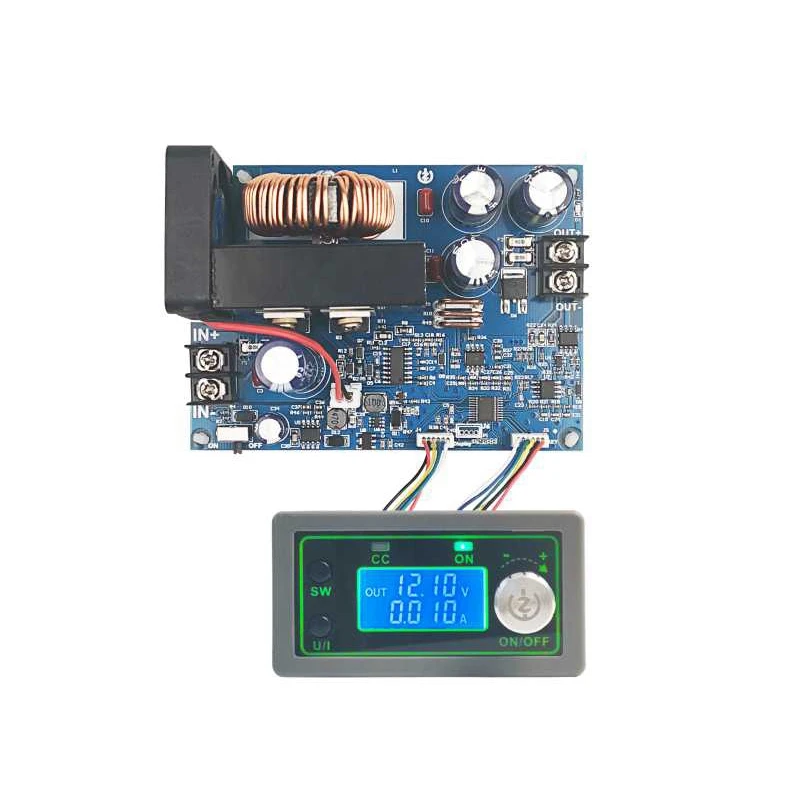 

WZ5020L 20A 1000W DC DC Buck Converter CC CV Step-Down Power Module Adjustable Voltage Regulated Power Supply