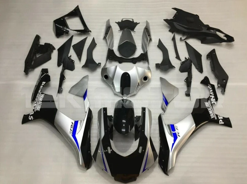 

Новый корпус из АБС-пластика для мотоцикла обтекателей для YAMAHA YZF R1 2015 2016 2017 2018 YZF-R1 YZF 1000R изготовленный на заказ; Цвет черный, серый