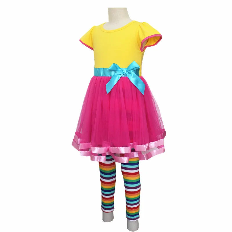 2021 Рождественский нарядный костюм и леггинсы для девочек мягкий на Хэллоуин