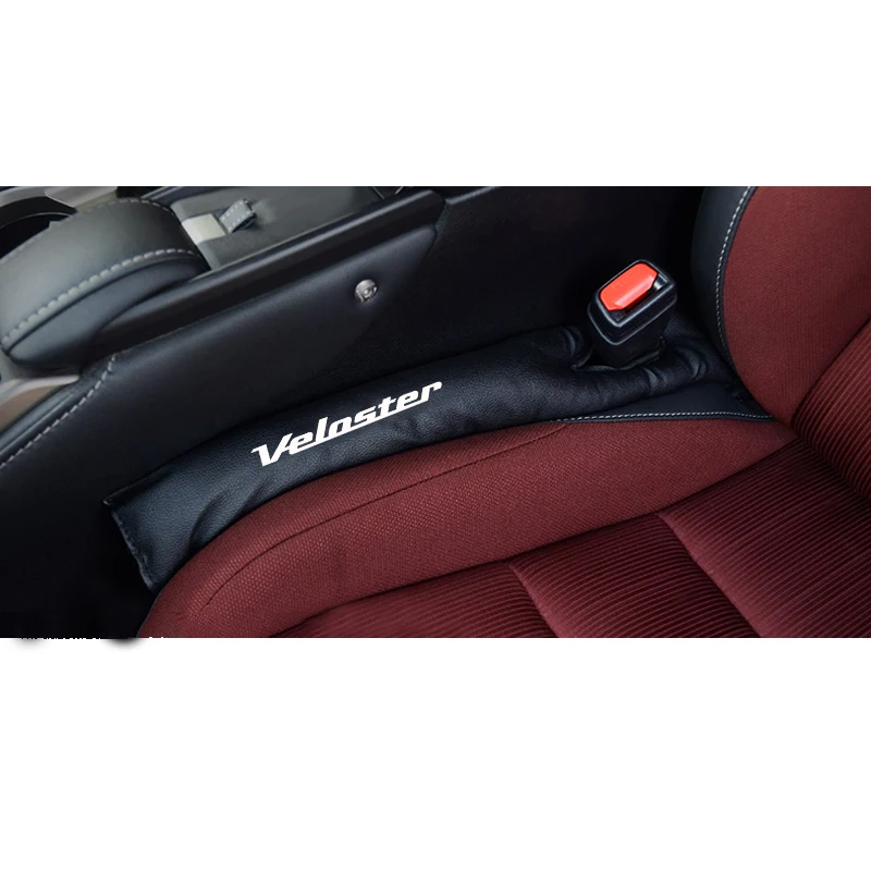Для hyundai Veloster 2 шт. из искусственной кожи наполнители прокладка наполнитель слот заглушка сиденья автомобиля зазор Pad