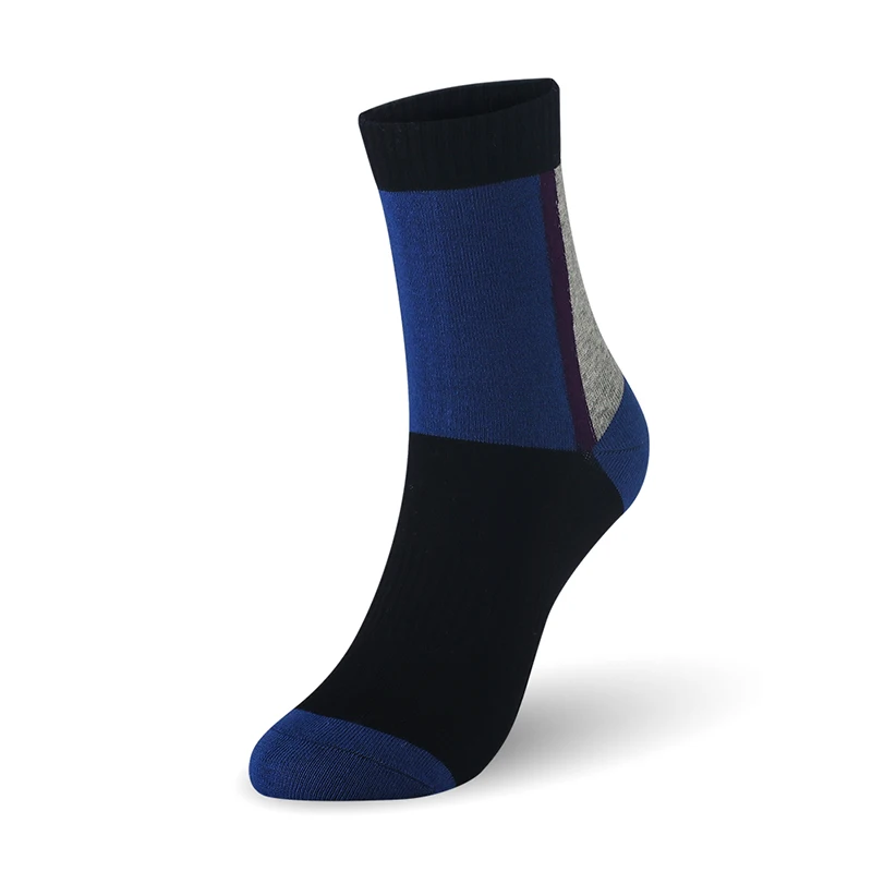 Мужские спортивные хлопковые носки контрастных цветов дизайнерские мужские 6