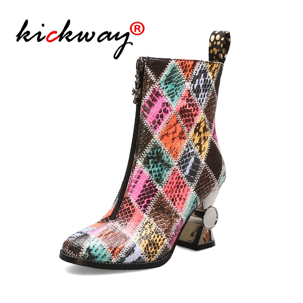 

Женские ботильоны с красивым цветочным узором, резиновые сапоги, износостойкая обувь, Прямая поставка, 2019