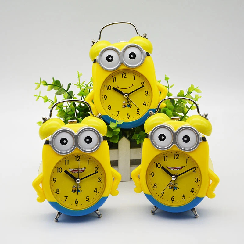 Светящиеся часы 1 шт. детский будильник милые Мультяшные настольные домашние