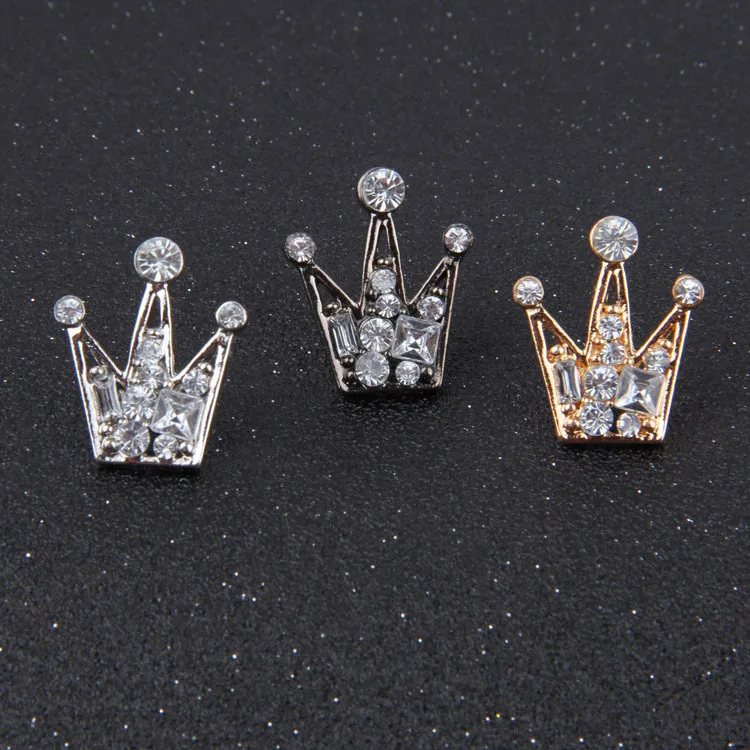 I Remiel Маленькая Корона Брошь булавка для мужской рубашки воротник Кнопка каваи