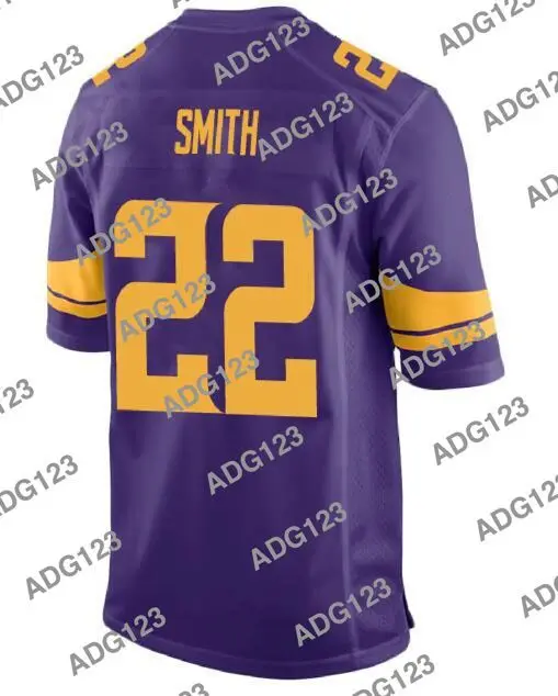 

Stitch Minnesota Harrison Smith Purple Color Rush Men Women Kid Youth Vapor Limited Jersey