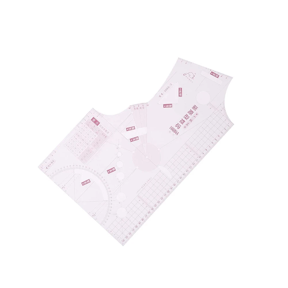 1:5Mini Clothing Design Ruler Drawing Template Pattern Making Measuring Fabric Tailor Sewing Tools | Дом и сад