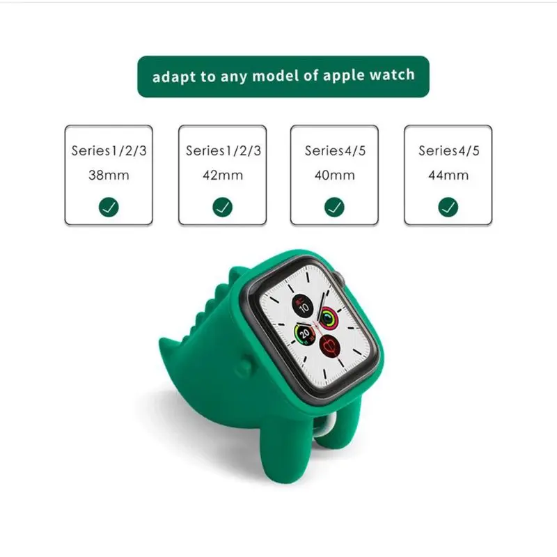 Charging Dock Station Soft Silicone Base Stand for Apple Watch Series 1/2/3/4/5 | Электроника