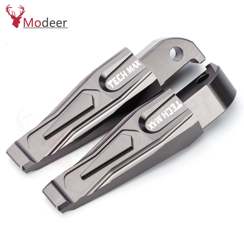 

Motorcycle Rear Foot Pegs Rests Passenger Footrest Scooter For Yamaha Tmax 560 T-max 560 techmax tmax560 Tech Max 2019 2020 2021