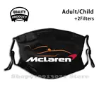 Дышащая Маска для рта Teamlaren с фильтром, ландо Норрис, ландо Норрис, автомобиль, гонки, гонки, Mclaren Team F1