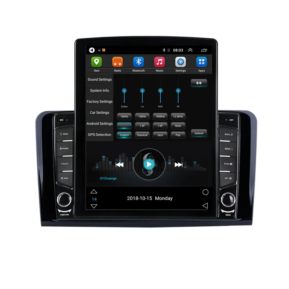 Головное устройство Navi для Benz ML GL W164 ML350 ML500 GL320 X164 ML280 GL350 GL450 проигрыватель Теслы