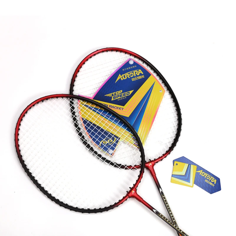 

Factory wholesale high quality colorful flexible top iron fission full carbon badminton racket for games and match