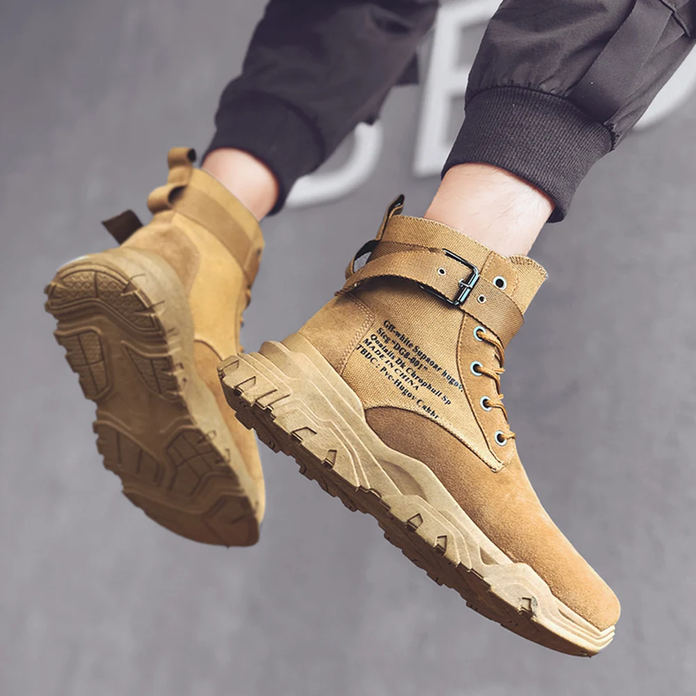 Мужская обувь мужские зимние ботинки для снежной погоды ботильоны замшевые