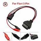 OBD OBD2 автомобильный кабель подходит для F-Fiat 3Pin к OBDII 16Pin A-lfa L-ancia DLC для Fiat 3 Pin Male к 16 Pin Female диагностический кабель