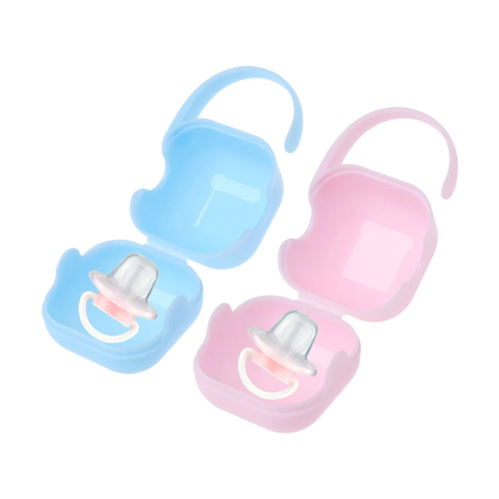 Коробка для соски хранения Портативный путешествия младенческой Дети держатель