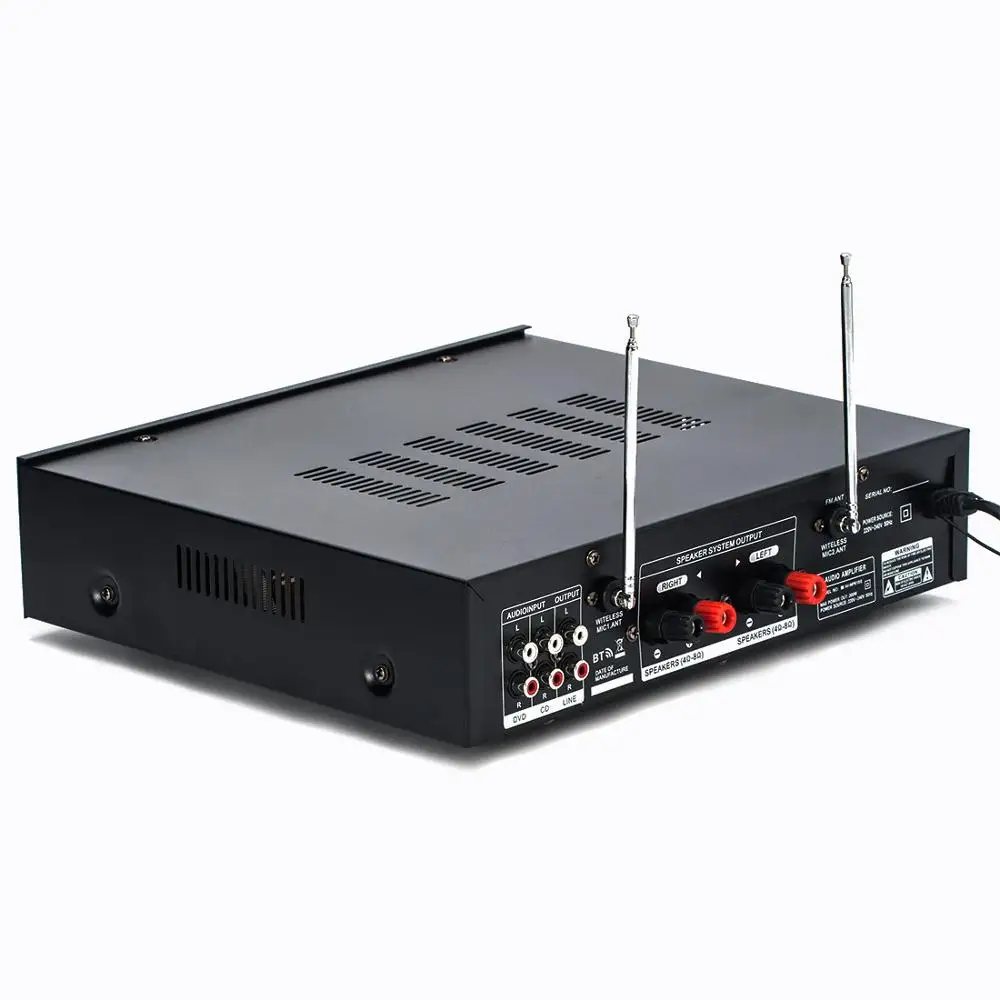 Усилитель высокой мощности Sunbuck AV-MP618E 2 1 каналов 300 Вт SD-карта USB FM Bluetooth