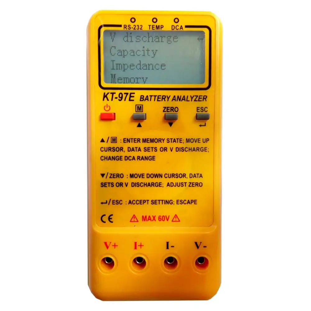 KT 97E полнофункциональный анализатор батареи|analyzer|analyzer battery |