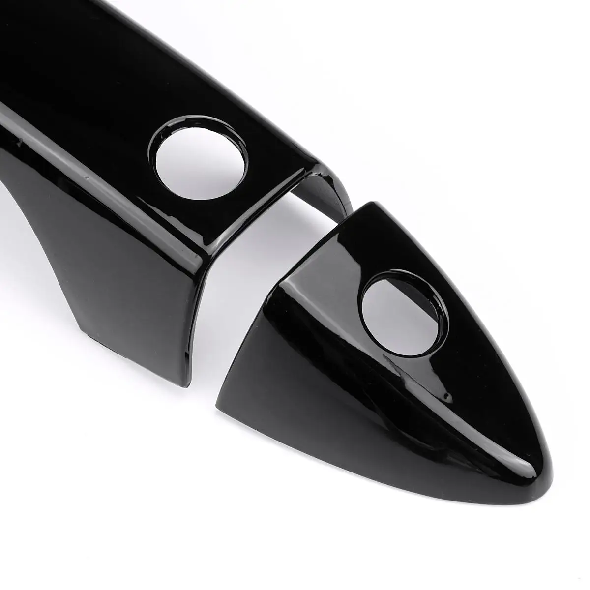 

8PCS Gloss Black Carbon Car Side Door Handle Cover Trim Sticker Accessories 4 Door For Honda Accord 9th 2013 2014 2015 2016 2017