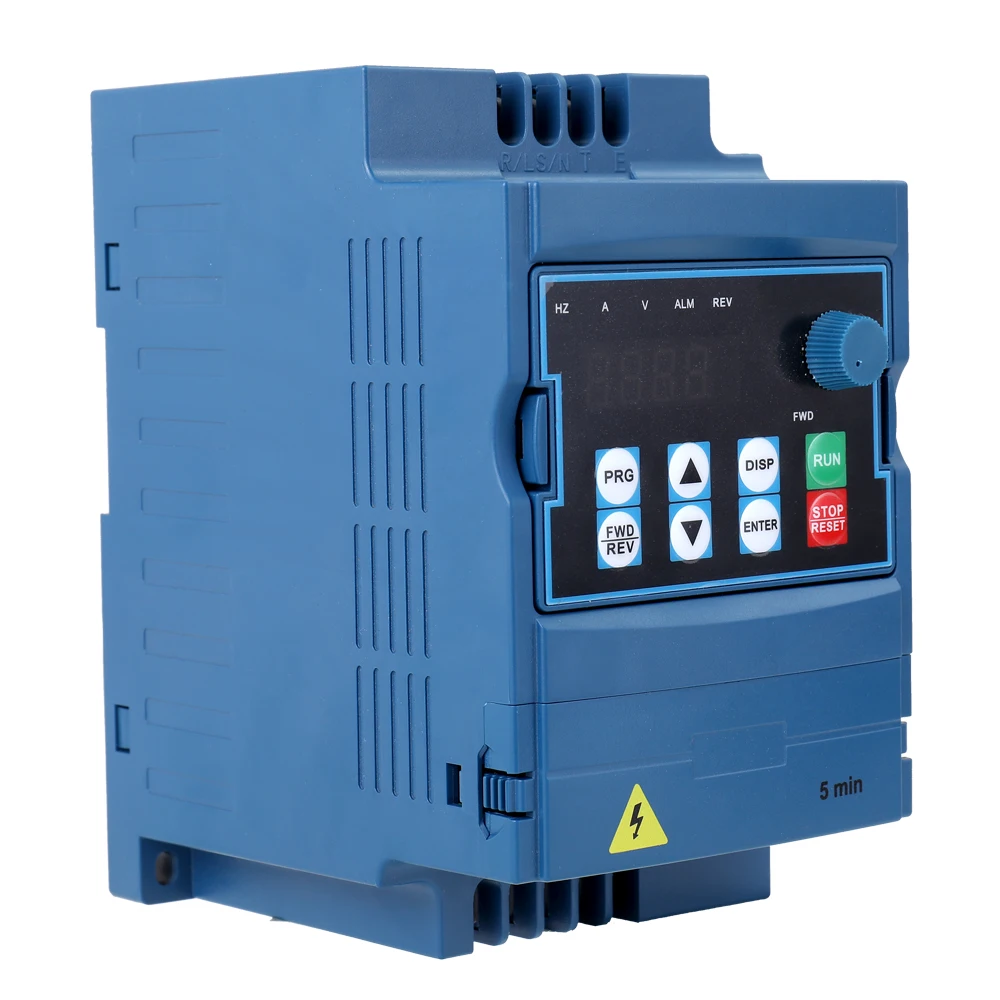 

AC Drive 0.75kw 380V Spindle Inverter 3 Phase Frequency Inverter for Motor Speed Controller VFD