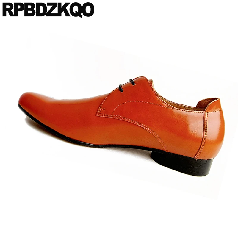 Повседневные коричневые туфли оксфорды на шнуровке 2021 из натуральной кожи в