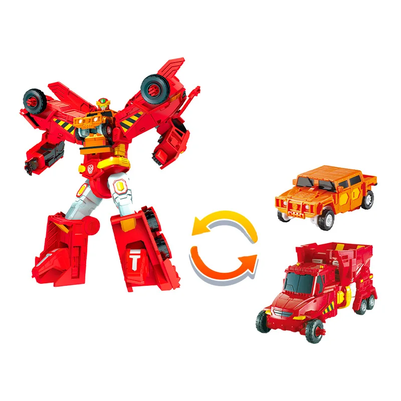 2 в 1 Hello Carbot Трансформация Робот игрушки Фигурки деформация инженерный