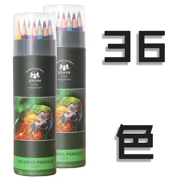 36 color Tube 72 цвета деревянные цветные карандаши lapis de cor краска ing масляный цветной карандаш цвета для рисования детские игрушки для рисования для детей zabawk - Цвет: 36 color Tube