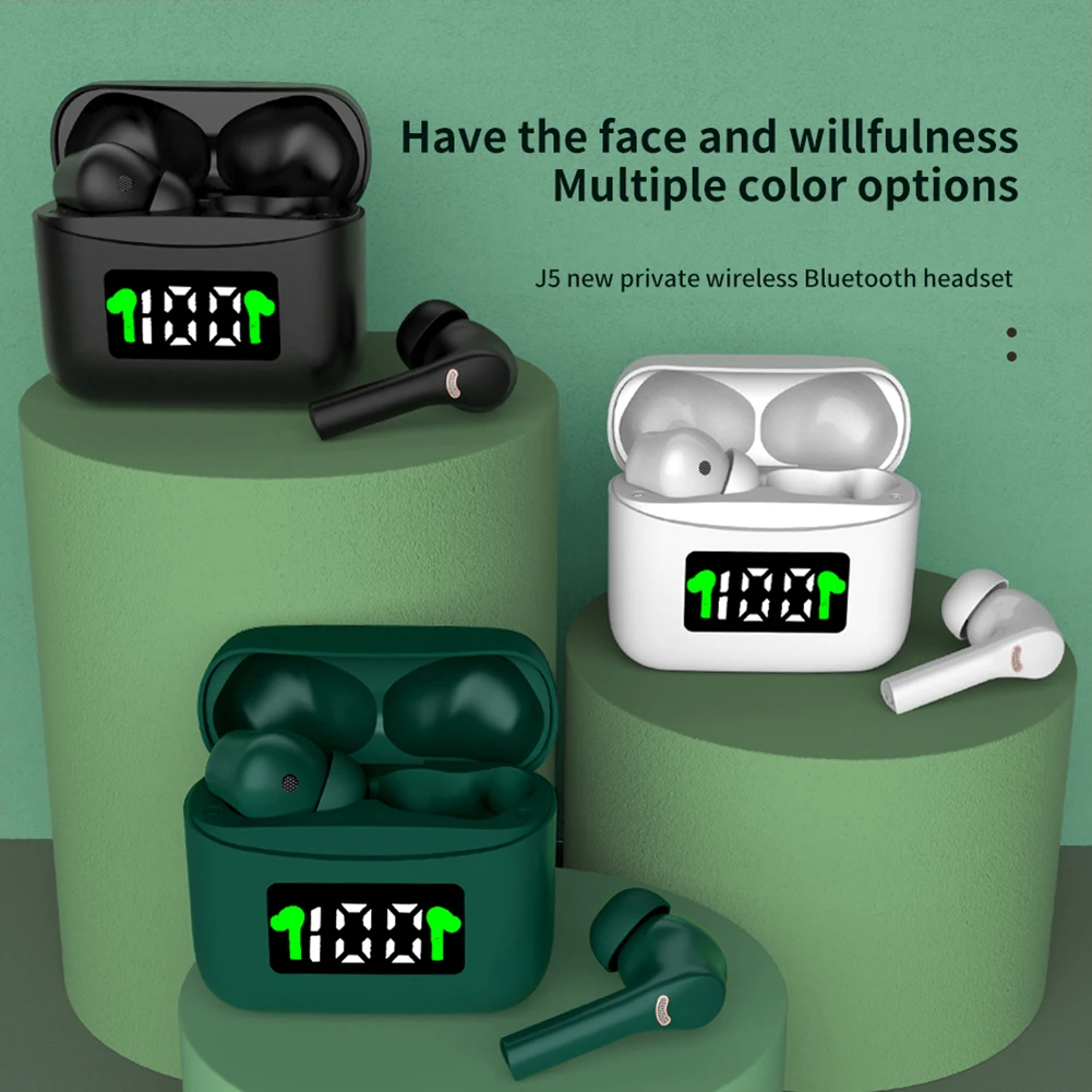 

TWS Bluetooth 5.2 Earphone Wireless Earbuds for Xiaomi Redmi Air Bass Stereo LED display PK i9000 i90000 i500 i30 pro