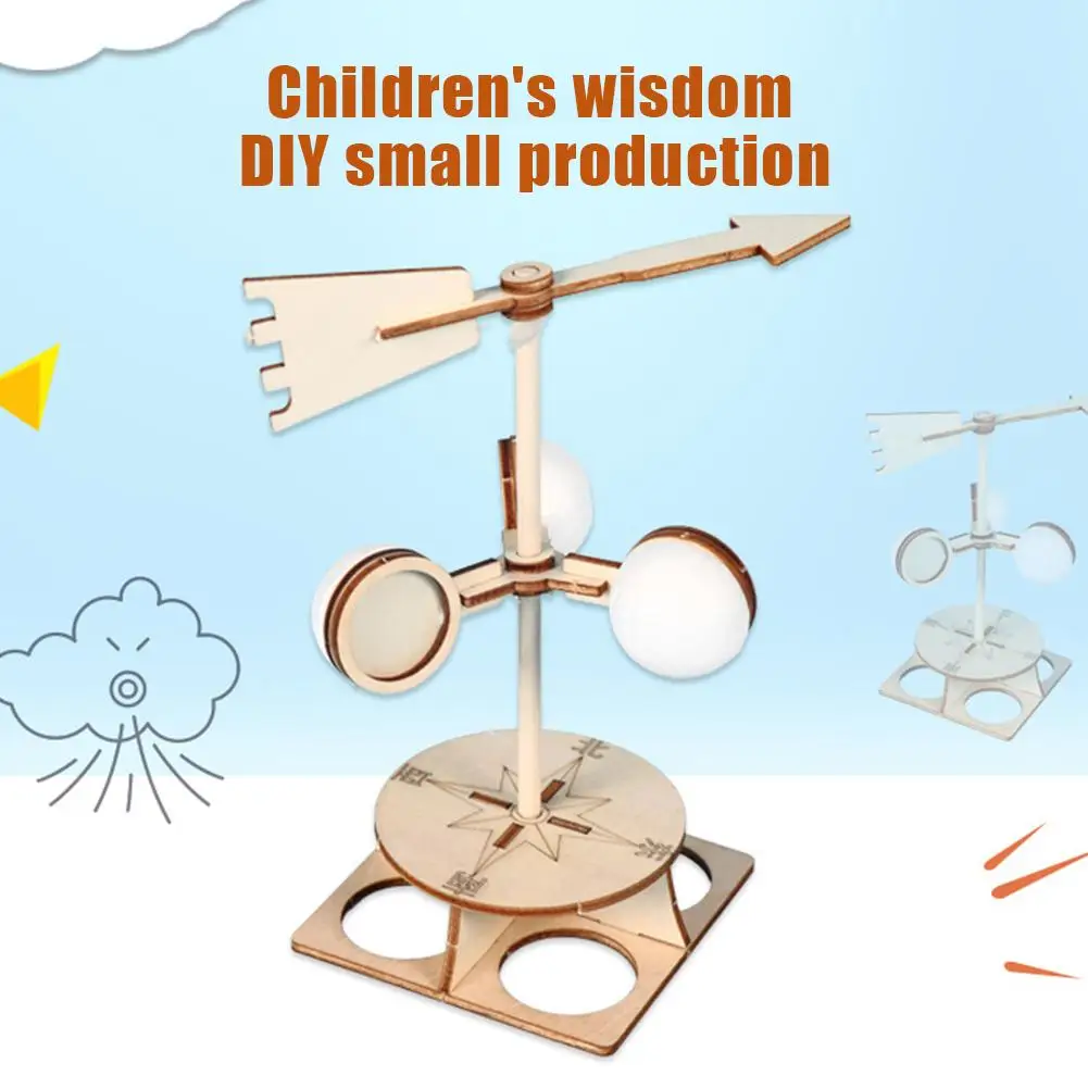 Kids DIY Wind Vane Model Kit Scientific Physics Experiment Educational Toys | Игрушки и хобби