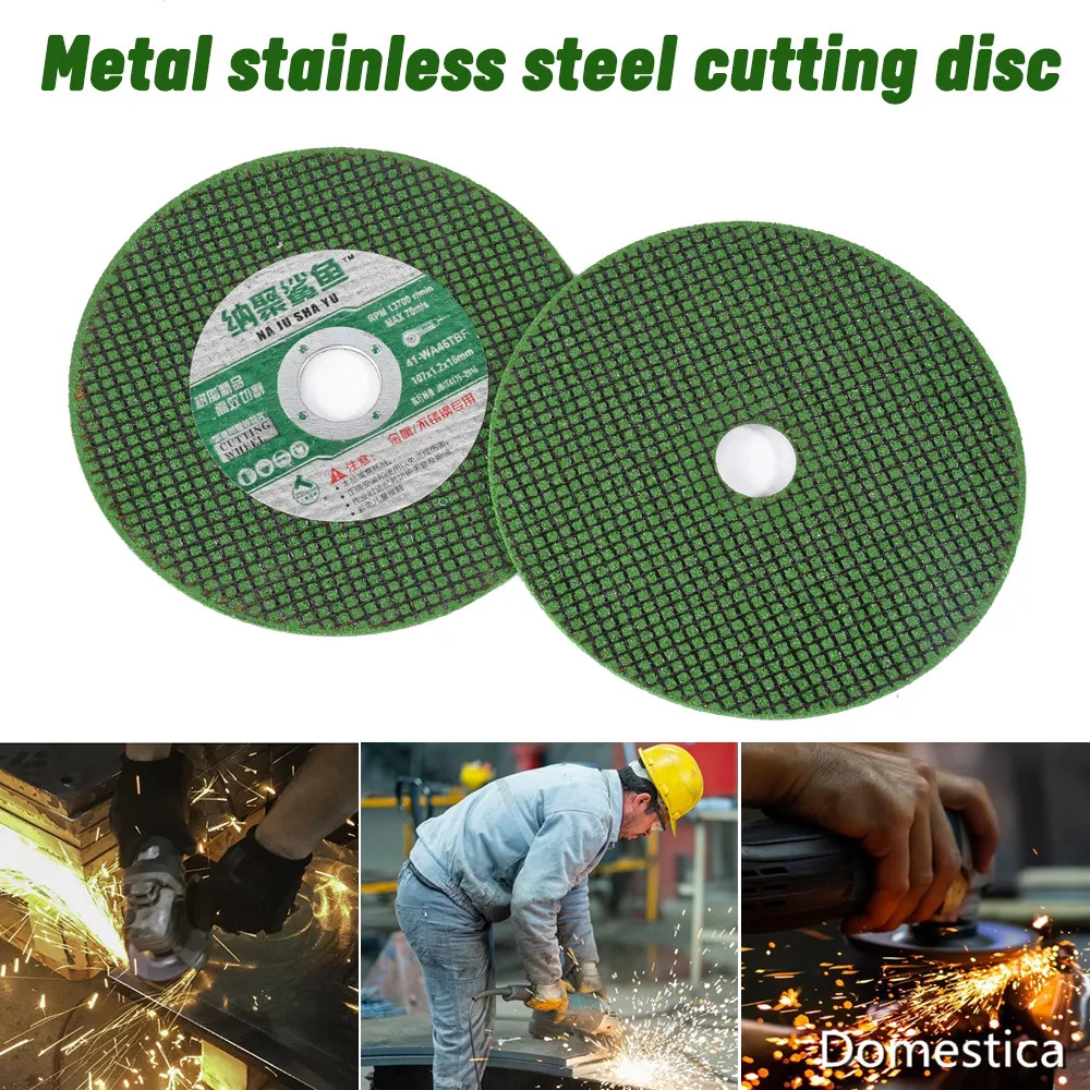 

Inner Diameter 22MM Angle Grinder Disc Cutting Stainless Steel Metal Abrasive Cutting Disc 6/9/10PCS Accessories With Wrench