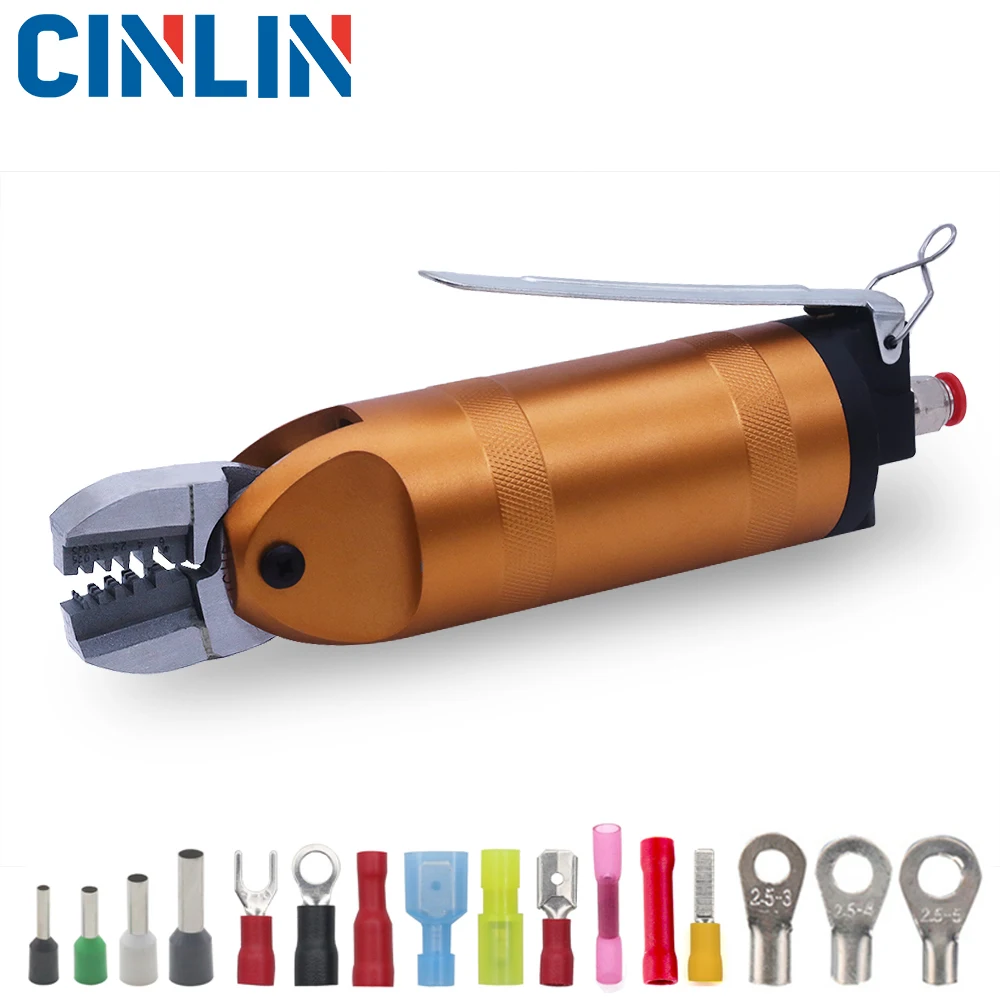 

Pneumatic Air Wire Terminals Crimping Tools Pliers Crimper For Wire Connector Terminal Nipper Parts Clamp scissors Body Head