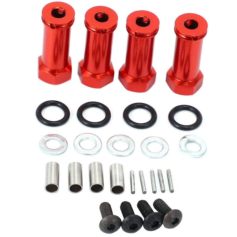

2 Set RC Car Part: 1 Set Metal Differential Central Drive Shaft Reduction Gear & 1 Set Combiner Wheel Hex Adapters