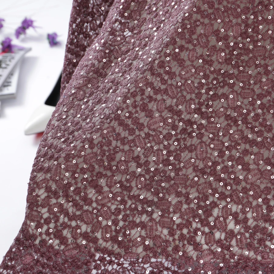 Упаковка из 5 ярдов/скатерть ткань с блестками пятнистая декоративная для