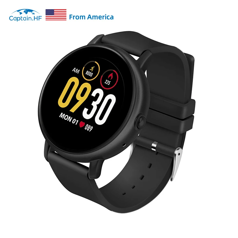 Captain HF Умные Часы Смарт Bluetooth Фитнес Трекер Влагозащищенный IP67 Аккумулятор 300мАч