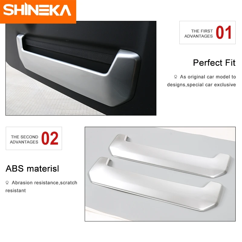 SHINEKA автомобильный Стайлинг дверной ящик для хранения обшивка ABS интерьерный