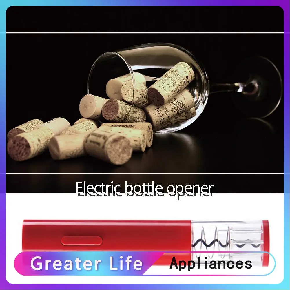 

Electric Wine Bottle Opener Corkscrew Automatic Champagne Bottle Opener Kit
