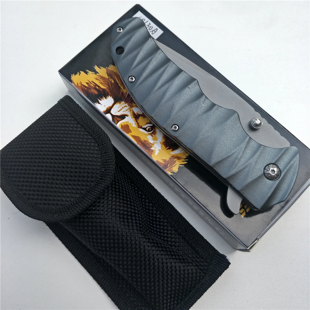 

Hunting 3Cr13 Blade Aluminum Handle Handle Folding Knife Survival Outdoor Camping Hunting Tactical Survival Knife EDC Tools