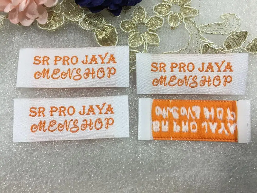 OEM одежды ярлыки бирки на одежду/ТКАННАЯ Этикетка/Основная этикетка | Дом и сад