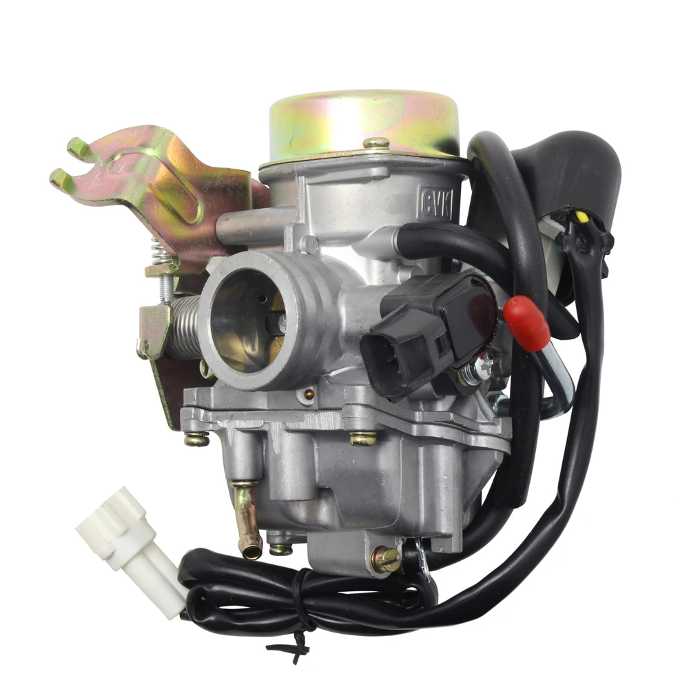 Карбюратор для мотоцикла CVK24 24 5 мм электронный дроссель GY6 100 125 150CC скутер
